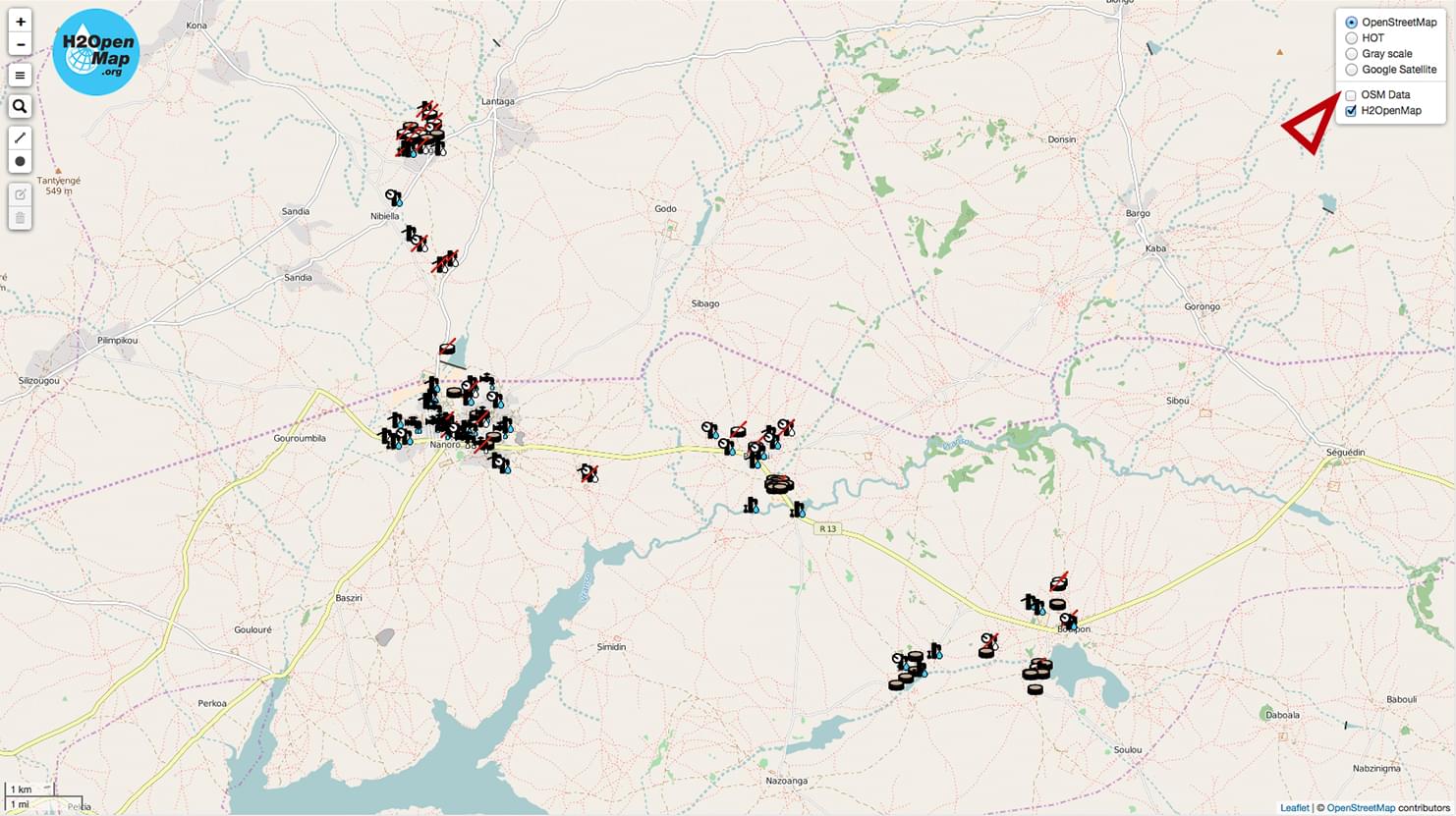 H2OpenMap_guida_mappa_menu